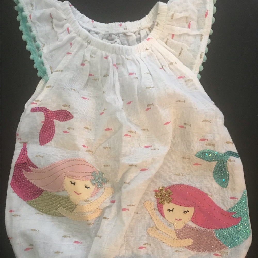 Mudpie mermaid bubble (3-6mo)